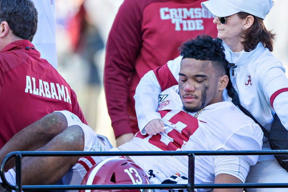 Alabama College Football Odds Lengthen Following Tua Season-Ending Injury, Ohio State and LSU Favorites