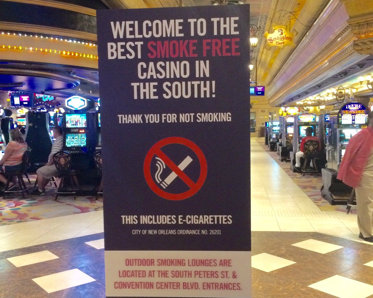 Casino Smoking Bad for the Body, but No Smoking Bad for Business, Harrah’s New Orleans Says