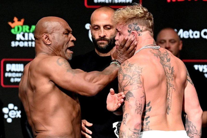 Jake Paul vs. Mike Tyson Weigh-In Elevates Concerns that Friday Night’s Fight is Scripted