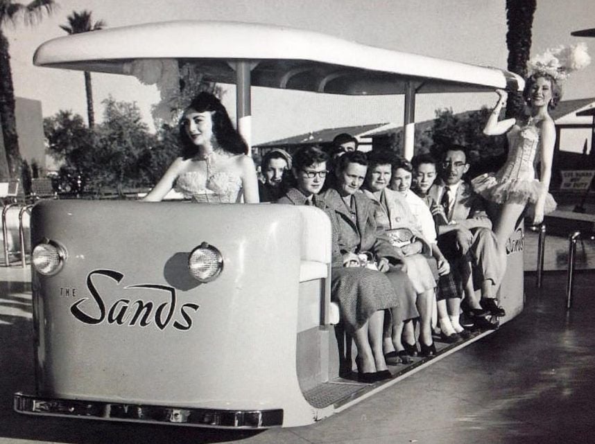 VEGAS MYTHS BUSTED: The Sands’ Showgirl Tram