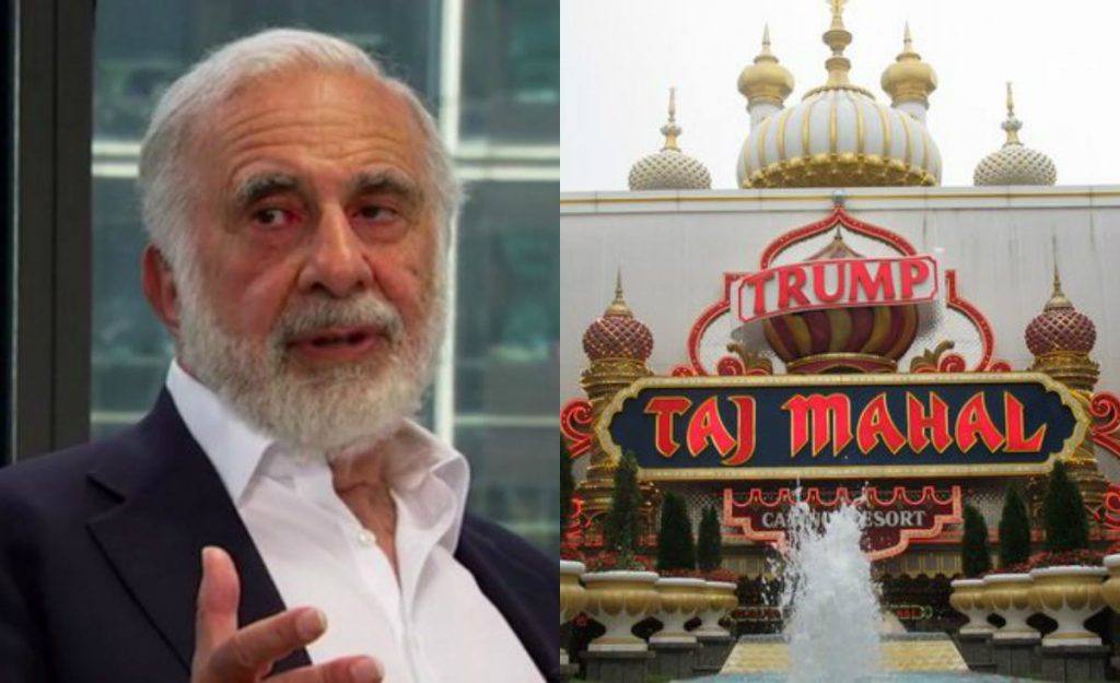 For Sale: Trump Taj Mahal, as Carl Icahn Looks to Sell President-Elect’s Former Property