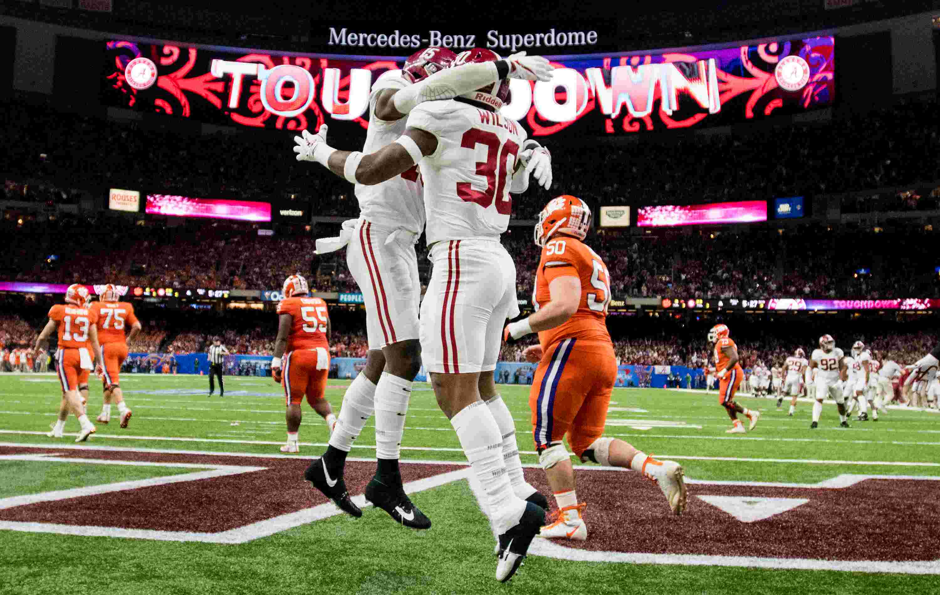 Money on Alabama Over Clemson in College Football Playoff National Championship