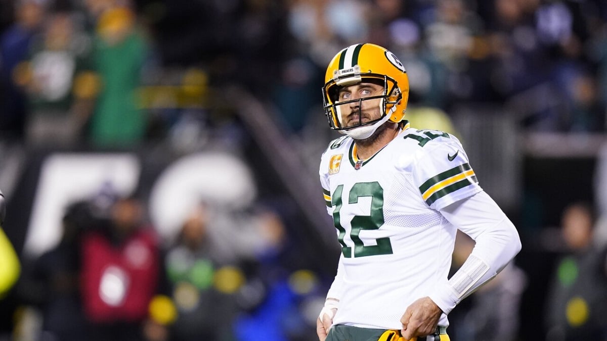 Green Bay Packers QB Aaron Rodgers Exits ‘Sunday Night Football’ with Rib Injury