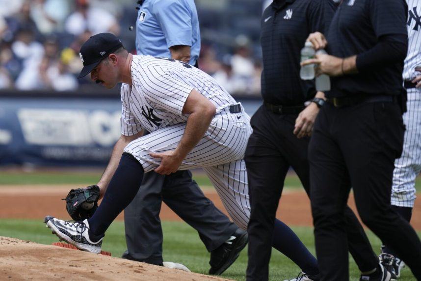 New York Yankees Send Pitcher Carlos Rodon to Injured List