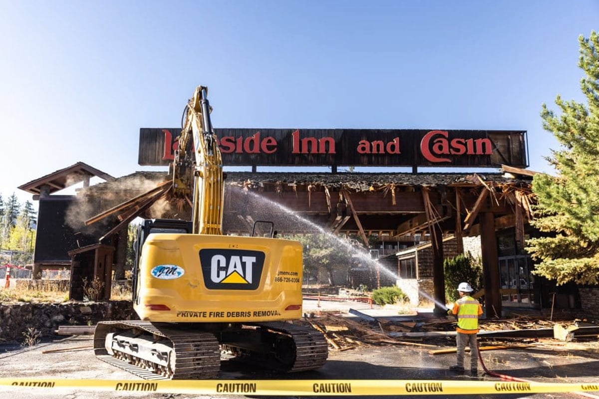 Lake Tahoe Casino Demolition Begins, Makes Way for Health Care Facility