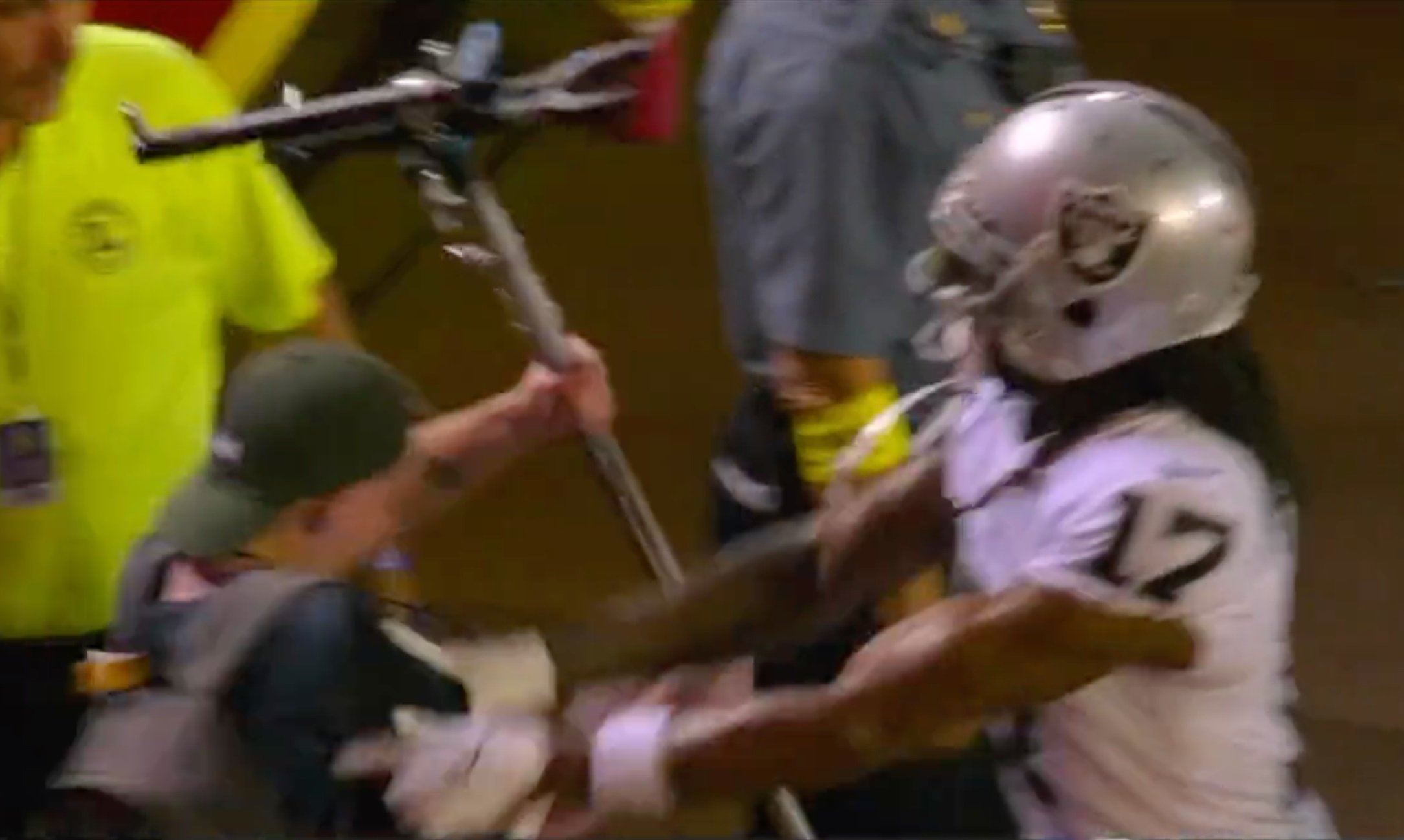 Las Vegas Raiders Davante Adams Charged for Shoving Photographer – Update