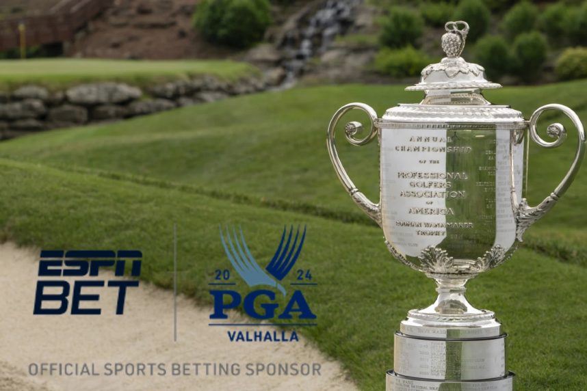 PGA Championship First Major to Score Sports Betting Partnership Via ESPN Bet