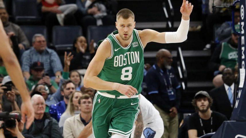 Boston Celtics Center Kristaps Porzingis Sidelined for First-Place Team