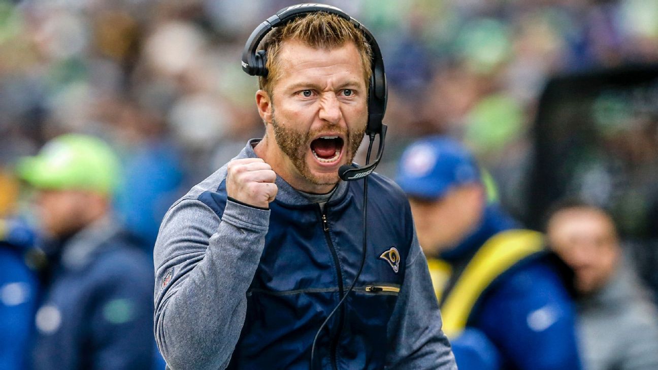 Offensive Masterminds Sean McVay and Andy Reid Are Favorites for NFL Head Coach of the Year