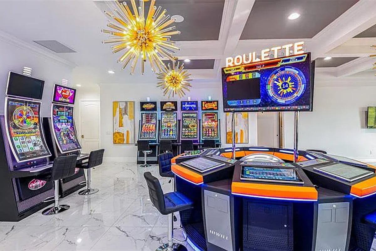 Florida Residence Featuring Private Casino Hits Market for Nearly $6M