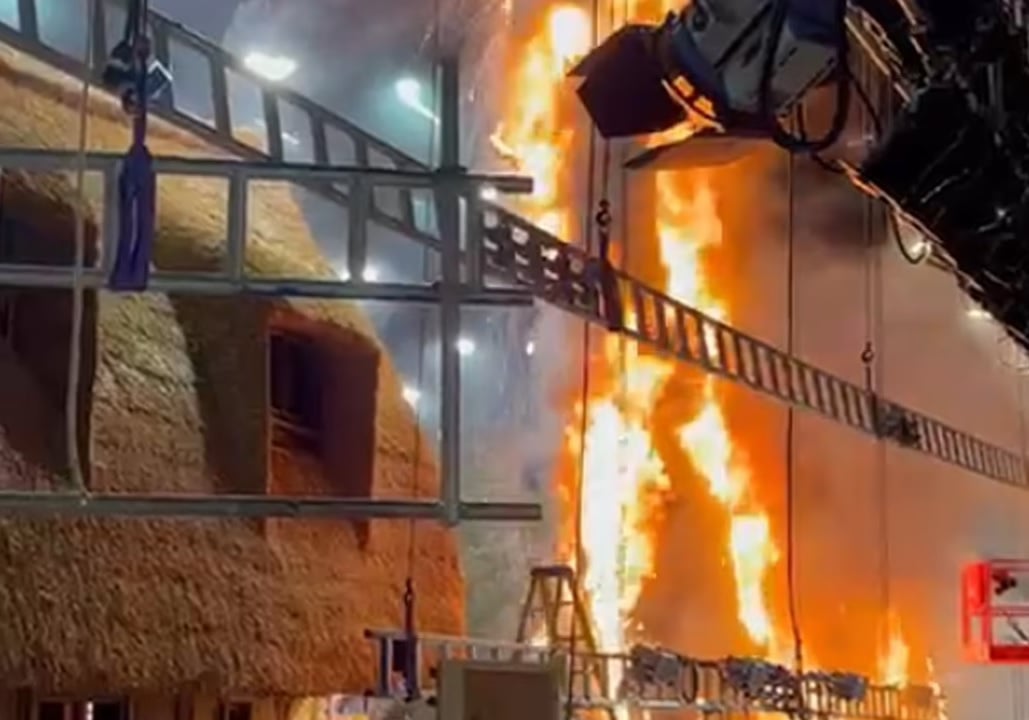 UK National Lottery Draw Delayed as Disney Film Crew Sets Fire to Studio