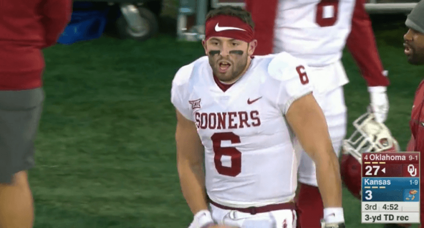 Oklahoma’s Baker Mayfield Grabbing More Than Just Heisman Attention