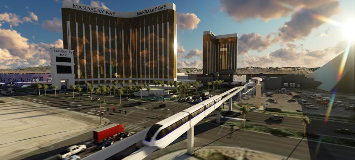 Lack of Las Vegas Monorail Funding Leaves Mandalay Bay Stop for Raiders Stadium Opening in Question