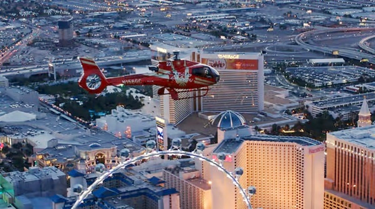 Las Vegas Tourists Sue for Injuries in ‘Hard’ Helicopter Landing