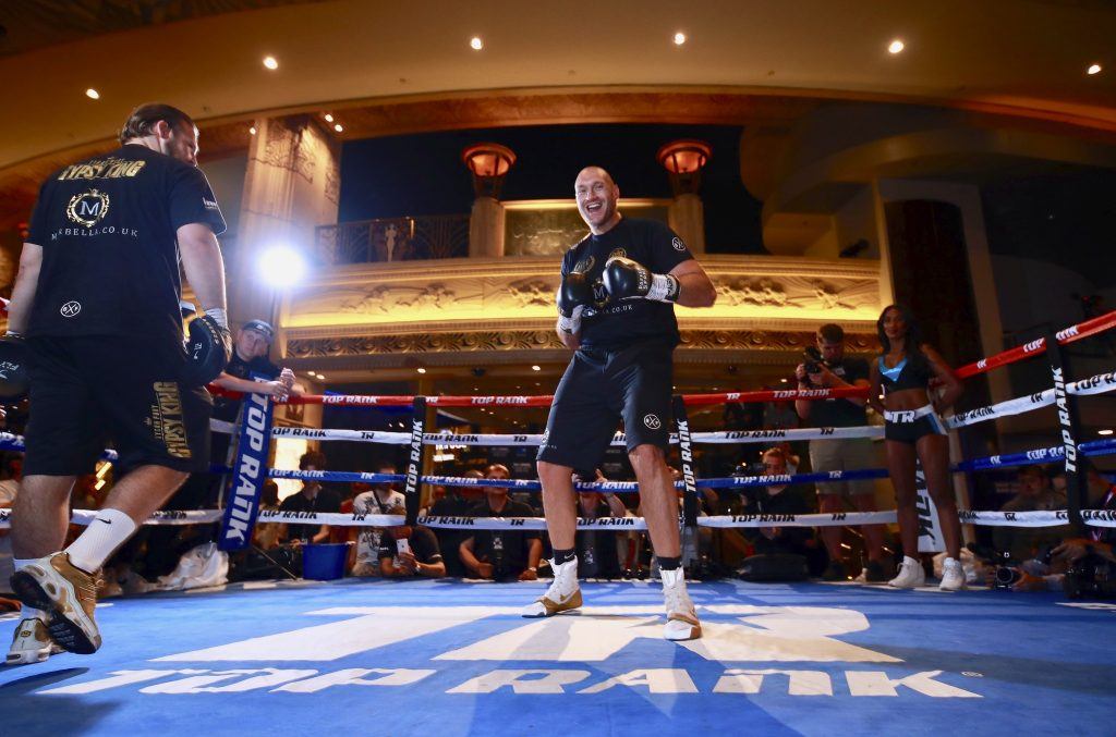 Tyson Fury a Big Favorite Entering Saturday’s Heavyweight Bout with Tom Schwarz in Las Vegas