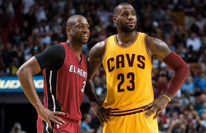 Dwyane Wade to Join LeBron in Cleveland, Oddsmakers Shorten Title Odds