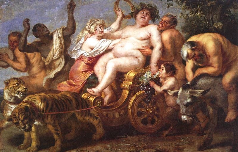 Bacchus Would Fit Right into Las Vegas Nightclub Scene