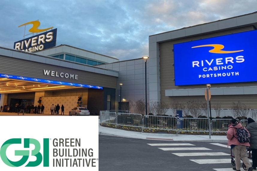 Rivers Casino Portsmouth Receives Green Building Initiative Certification