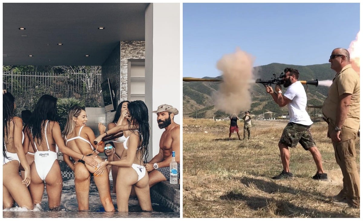 Instagram King Dan Bilzerian Gets Slapped with Azerbaijan Weapons Charges After Firing Bazooka to Celebrate Armenian Citizenship