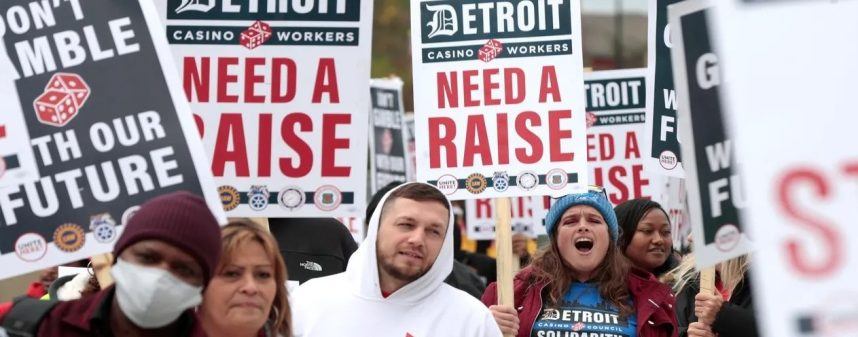 Detroit Casinos Strike Ends at Hollywood, MotorCity, But Not For MGM