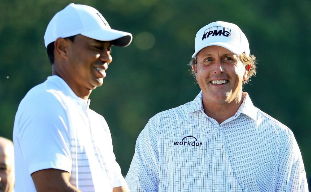 Tiger Woods vs. Phil Mickelson Showdown: Odds Say It’s A Toss Up