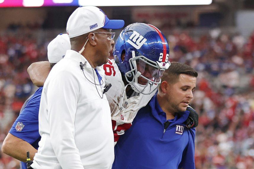 New York Giants Running Back Saquon Barkley Could Miss Multiple Weeks