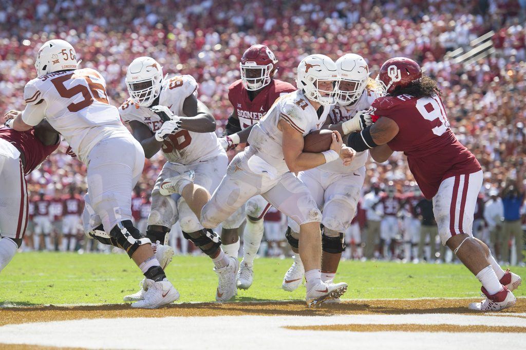 No. 6 LSU Faces Sam Ehlinger and No. 9 Texas in Big Week 2 College Football Primetime Contest