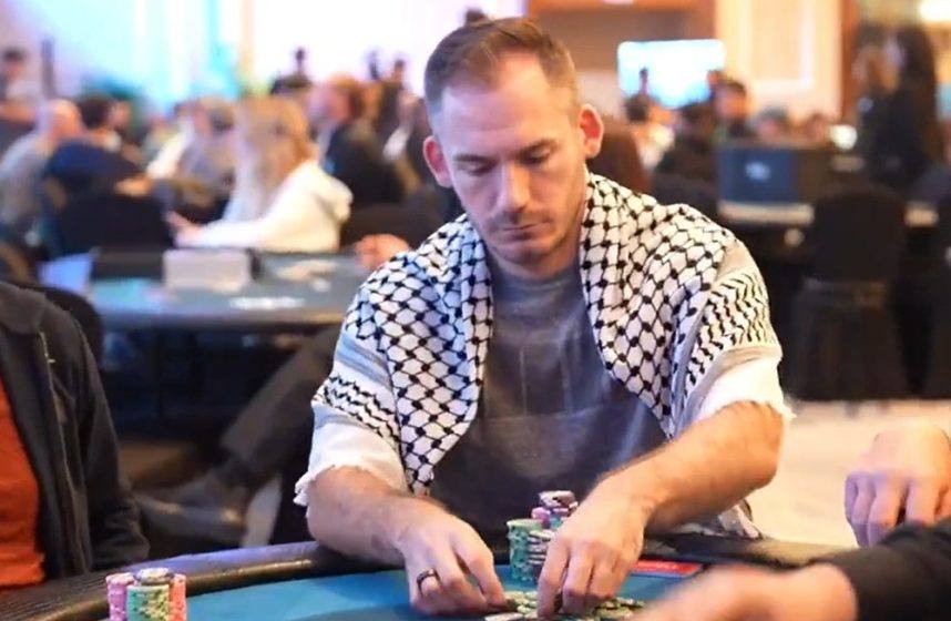 WSOP Threatened to Disqualify Justin Bonomo for Pro-Palestine Scarf