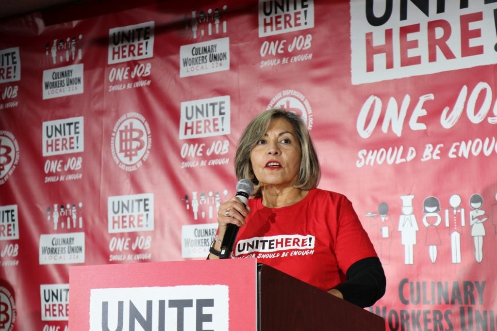 Geoconda Argüello-Kline Steps Down from Top Spot at Nevada Casino Workers Union