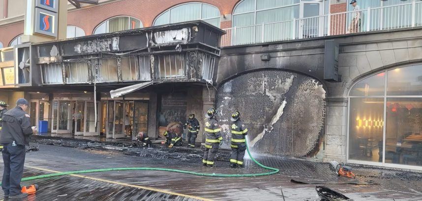 Atlantic City Fire Damages Resorts Casino Hotel, Customers Flee Restaurant