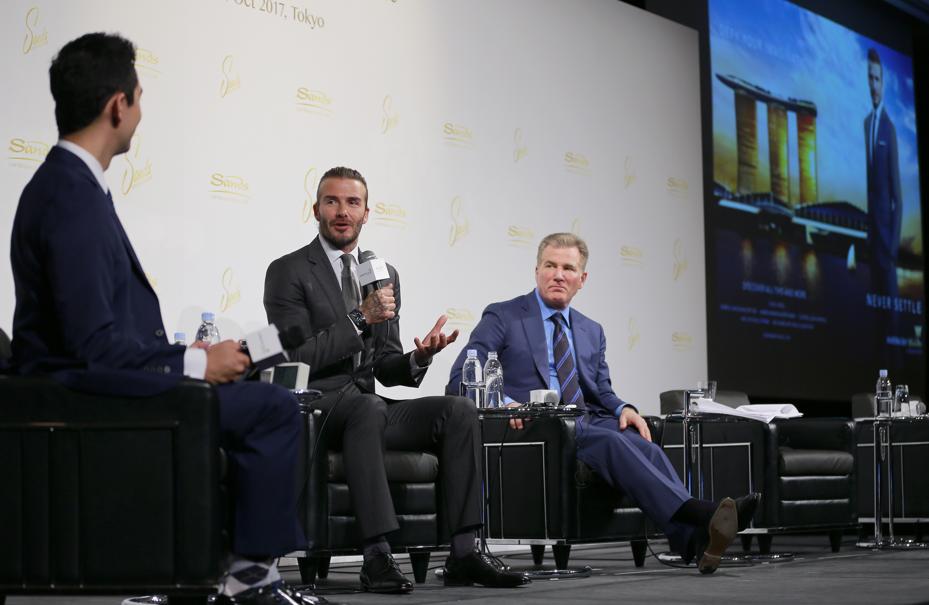 Las Vegas Sands Brings in David Beckham to Promise $10 Billion Spend in Japan