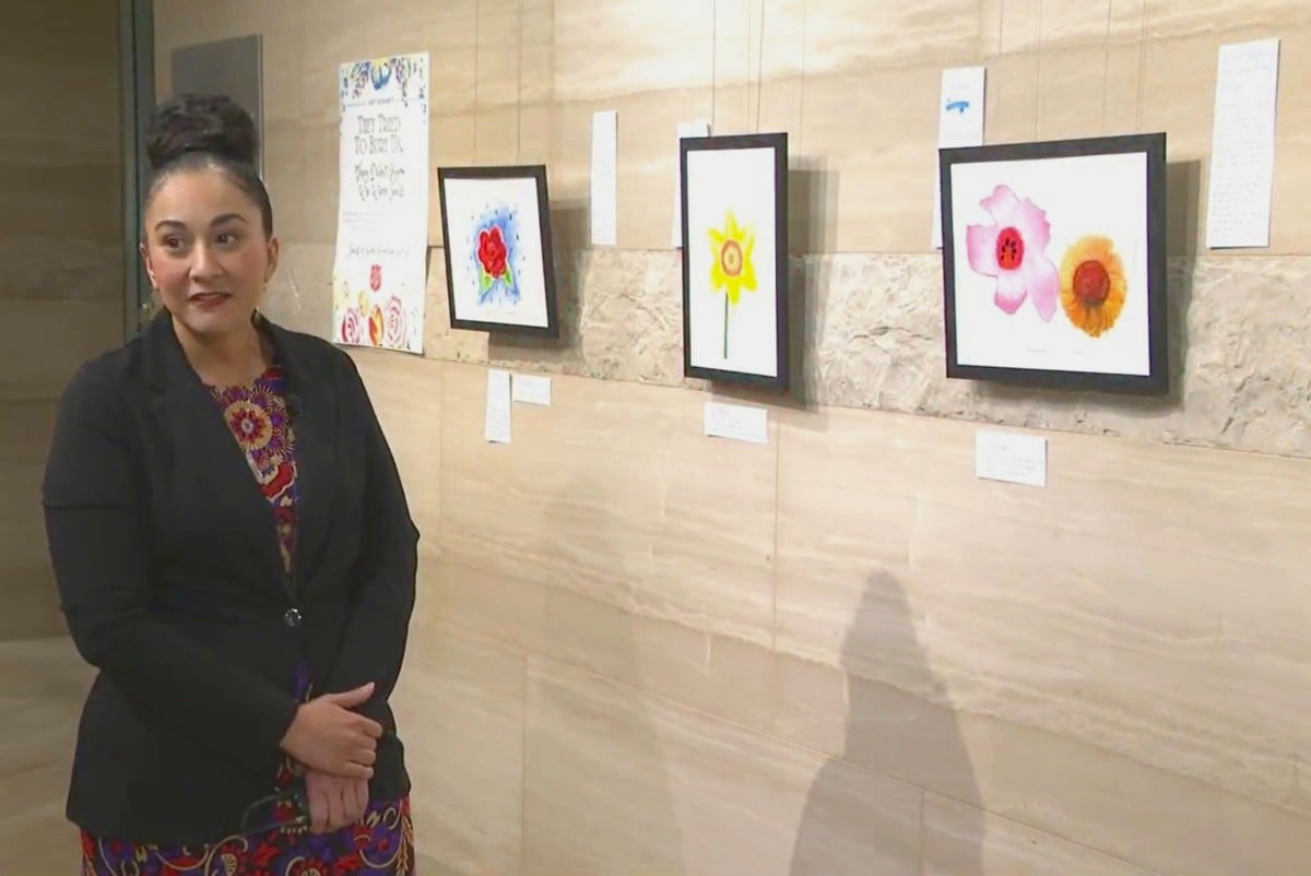 Human Trafficking Survivors Display Art in Las Vegas