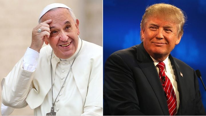 Donald Trump Backpedals on Border Wall Clash With Pope Francis