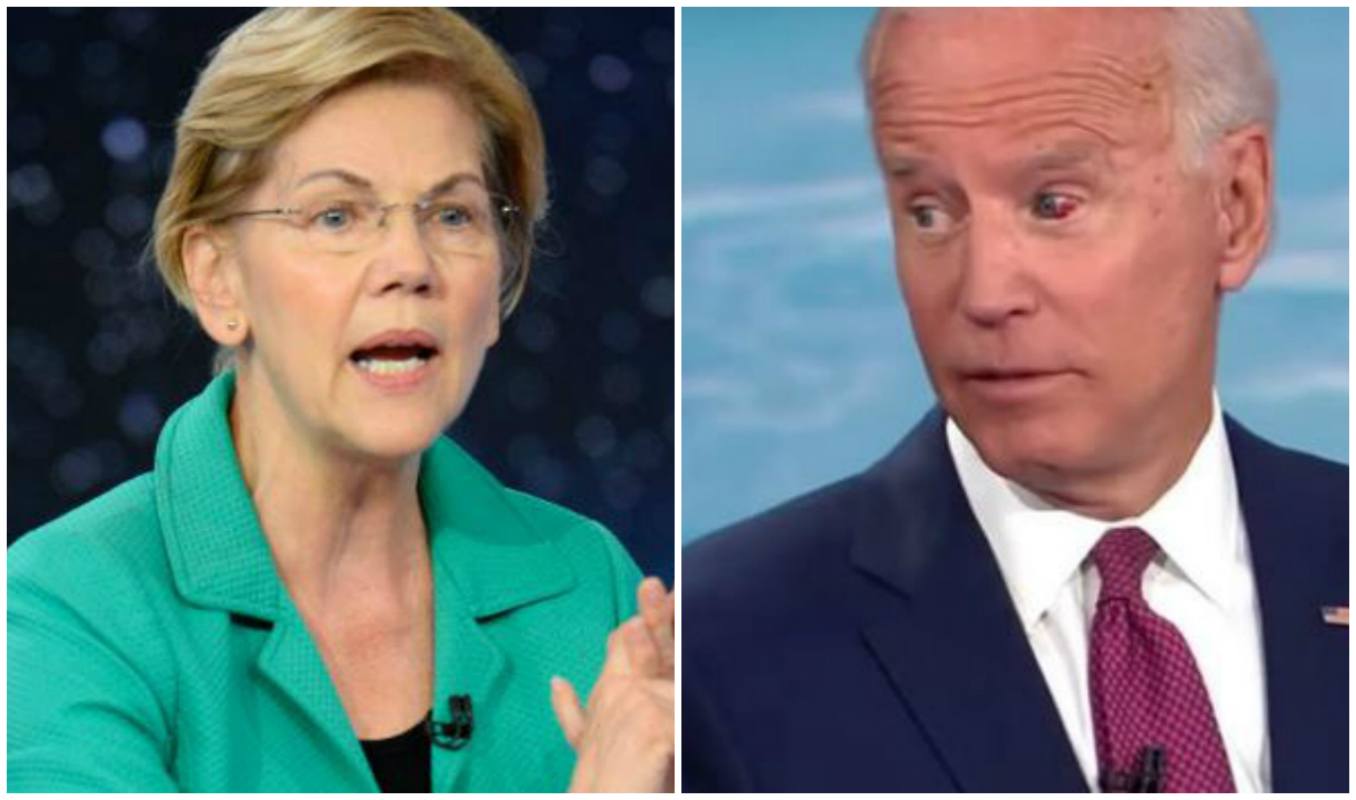 Sen. Elizabeth Warren Remains Democratic Frontrunner Following Town Halls, Former VP Joe Biden Bleeds