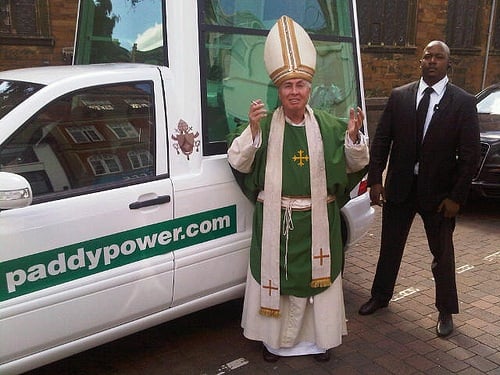 From Next Pope to Bond, Paddy Power the Holy Grail of Novelty Betting