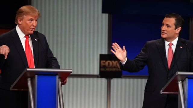 GOP Debate Gets Heated as Trump and Cruz Spar Over “Birther” Claims and NYC Values