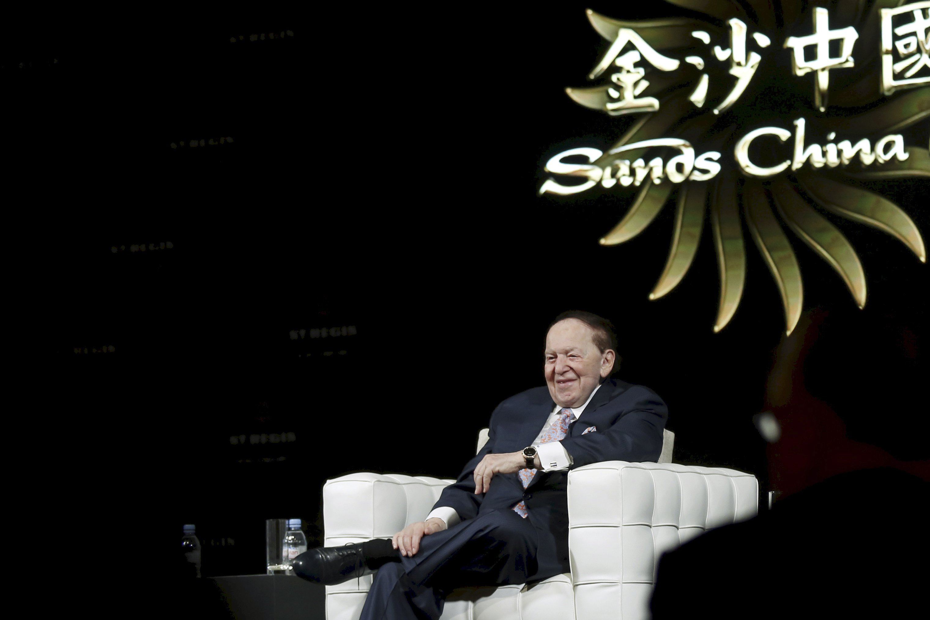 Las Vegas Sands Founder Sheldon Adelson Wants to Build More in Macau