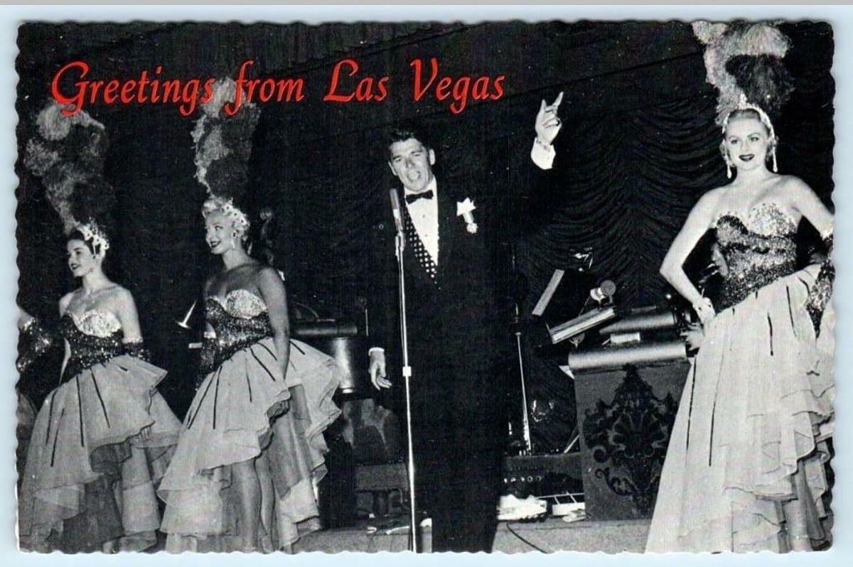 LOST VEGAS: Ronald Reagan Had a Las Vegas Lounge Act