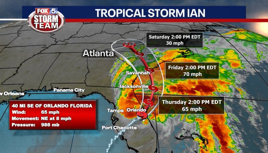 Will Hurricane Ian Help or Hurt Mets in Atlanta?