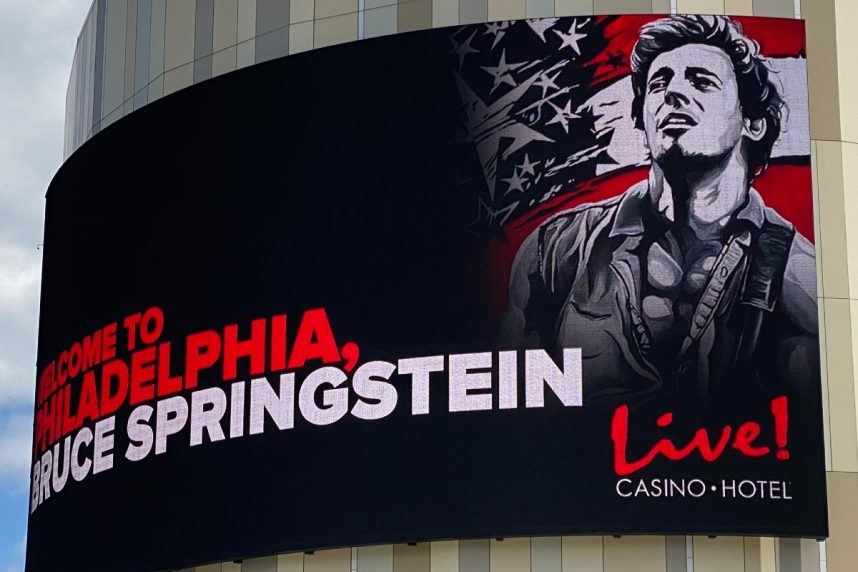 Live! Casino Hotel Philadelphia Apologizes for Spelling Bruce Springsteen’s Name Wrong